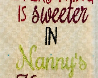 Kitchen Towel - embroidered