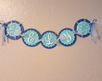 Frozen Theme Name Banner