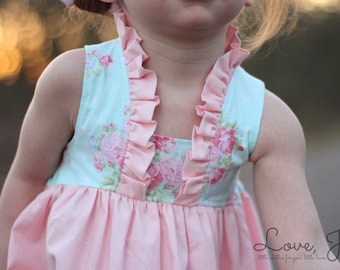 Little Girls Dresses, Flower Girl Dress, Baby Girl Dress, Toddler Easter Dress, Easter Dress Girls, Girls Spring Dress, Newborn Easter Dress