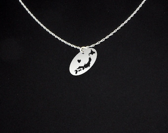 Japan Necklace - Japan Jewelry - Japan Gift