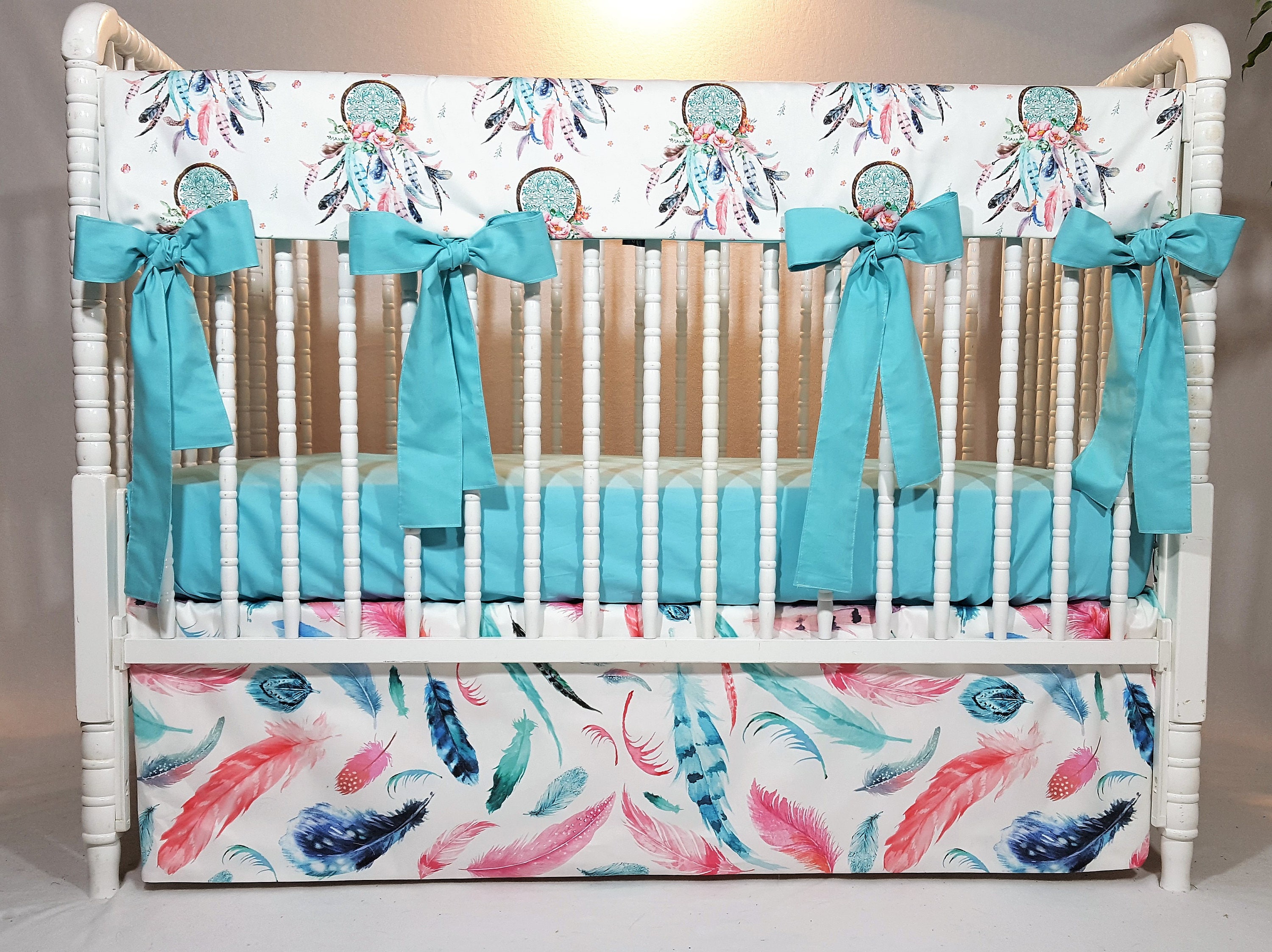 Dream Catcher Baby Bedding Dream catcher Baby Bedding Dream catcher Crib Rail Cover Boho 12 Dream Catcher Baby Bedding Dream catcher Baby Bedding Dream catcher Crib Rail Cover Boho 12