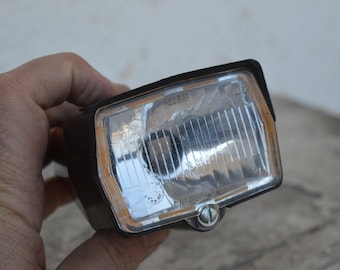 Head light - USSR moped head light - Bike torch - Bicycle lamp - Old bike torch - Bicycle Flash - Old lamp - Bicycle torch - Old head light