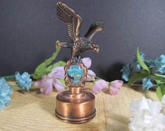 Colorado Souvenir, American Eagle with Medallion, Pencil Sharpener, Vintage, Collectible, Home and Office Supply