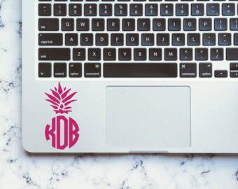 Pineapple Monogram Decal