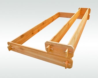 Gift Idea Handmade Gift for Dad Cedar RAISED GARDEN BEDS (1x6 & 3x6) Womens Gift for Her Christmas Gift for Mom Housewarming Gift for Him