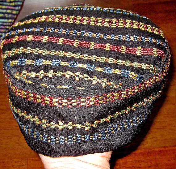 crimson brocade klipped kippah crimson brocade klipped kippah
