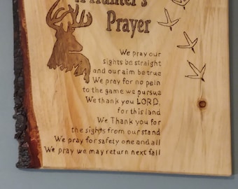 Hunters prayer | Etsy