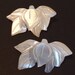 Carved Strawberry Mother of Pearl Buttons