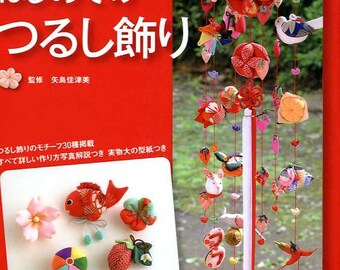 Beautiful Traditional Japanese Chirimen Mobiles - Japanese Craft Book MM