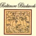 Baltimore Blackwork Pumpkin - Redwork Hand Embroidery - by Beth Ritter - Instant Digital Download