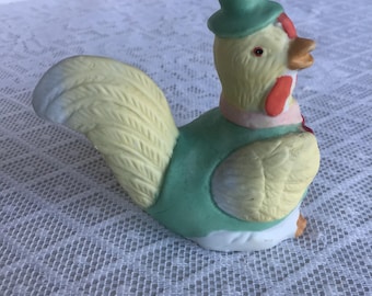 Vintage Thanksgiving Turkey Pepper Shaker / Ceramic Turkey Figurine
