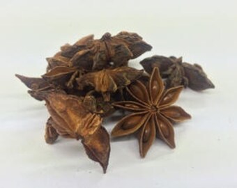 Star Anise Whole, Premium Quality, UK Based, Free P&P within the UK
