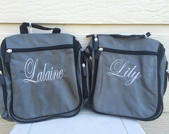 Personalized Toiletry Bag For Men and Women Embroidered Name or Monogram, Hanging Bathroom Travel Bag, Father's Day Gift Kit, Travel Dopp