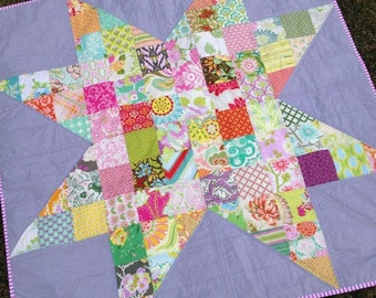 Star quilt, heather bailey mixed selection