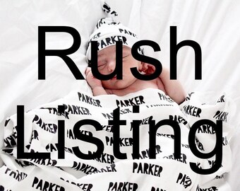 Rush listing 5 day processing time