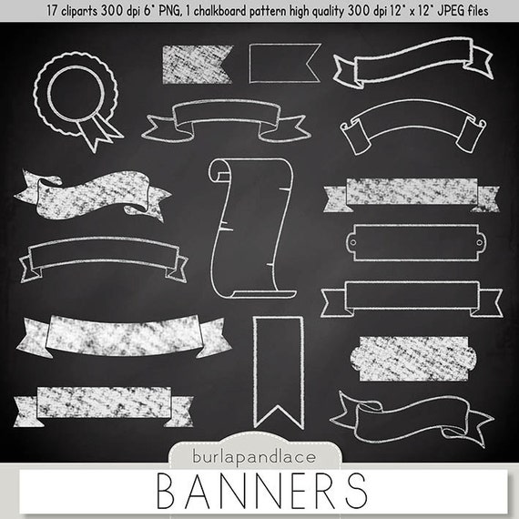 httpslisting171458303chalkboard banner clipart chalkboard