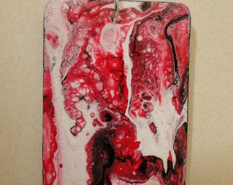 Mini Masterpiece Acrylic Art Pendant #10
