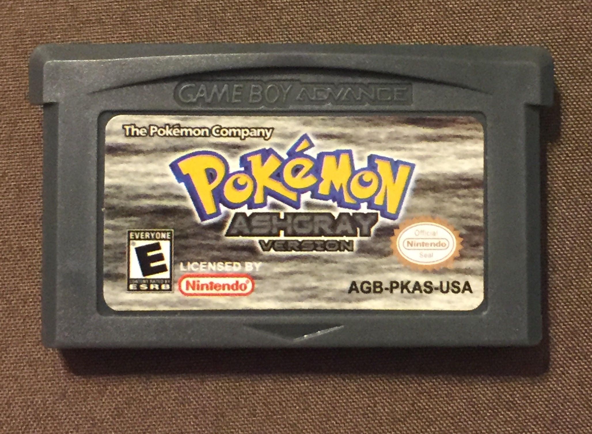 pokemon ash gray version gba