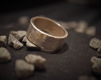Sterling Silver Textured Ring