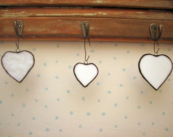 1 stained glass heart made for your home deco!