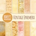Vintage Papers Digital Paper / Background / Pattern "VINTAGE EPHEMERA"