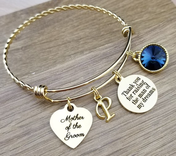 Gold Mother of the Groom Gift Mother of the Groom Bracelet Mother of the Groom Jewelry Mother of the Groom Gift From Bride Thank You