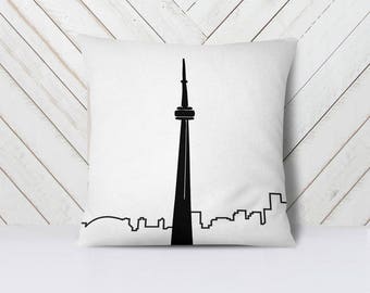 Toronto Throw Pillow Cover