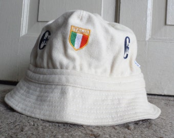 Conte of Florence Embroidered Logo Bucket Hat