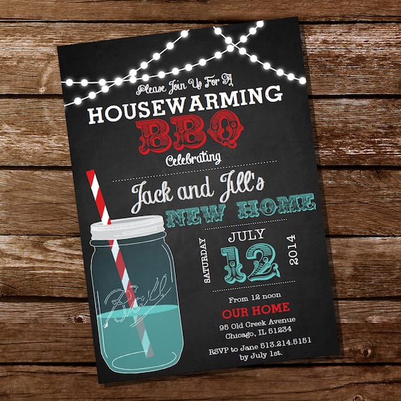 Housewarming Bbq Invitation 2