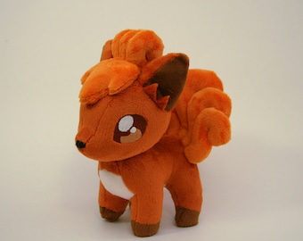 Pokemon Inspired Vulpix Plush Fan-made - Made-to-Order
