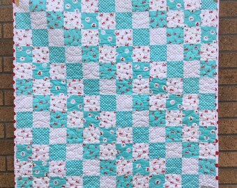 Handmade baby /toddler quilt