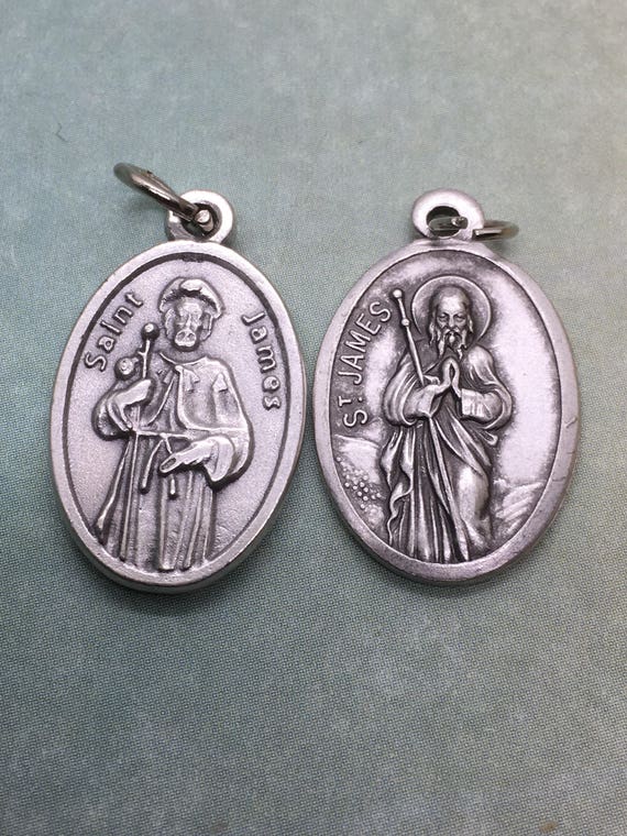 St. James the Greater holy medal Catholic saint patron of