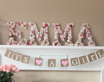 It's a Girl baby shower banner, baby shower sign, baby shower, baby shower decoration,baby shower sign, baby shower decor, baby girl