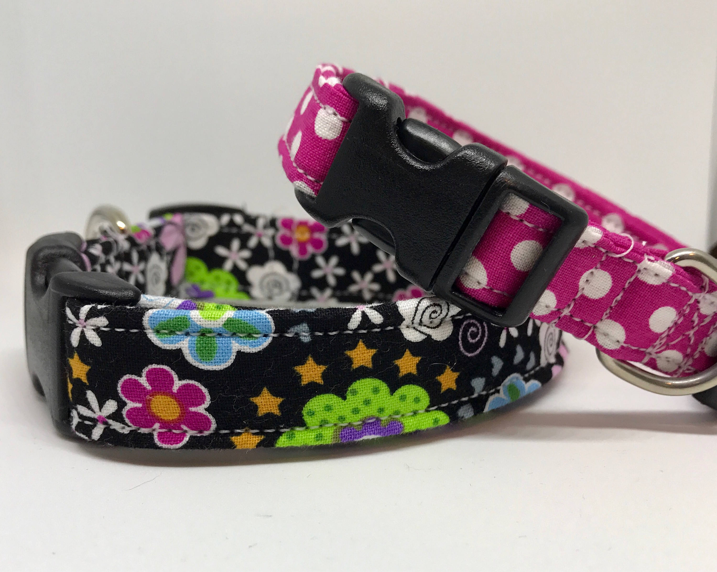 Dog Collar adjustable side release custom you choose
