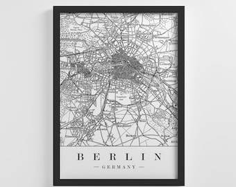 Berlin poster | Etsy