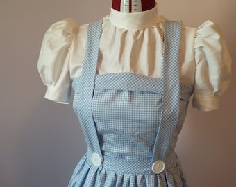 Handmade Dorothy Gale costume, Wizard of Oz inspired costume