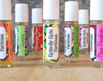 Custom Scented Roll On Perfume, Choose a scent or combine as many as you want