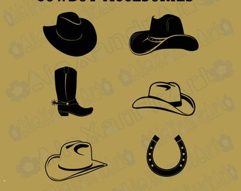 Cowboy hat SVG,DXF,PNG,jpg,eps,cut file,cowboy svg,hat svg,texas svg,boot svg,horseshoe svg