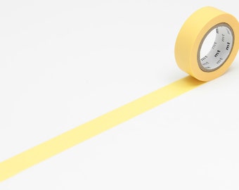 Washi Masking Tape · gelb 15mm