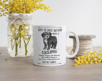 Cockapoo Mug ~ Perfect Gift can be personalised