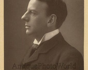 Charles Fulton handsome English actor antique theater photo