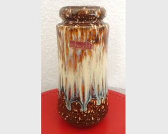 70s Vintage Scheurich Vase // West Germany // 209-18