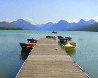 Glacier National Park, boat