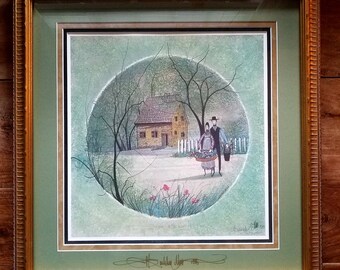 P Buckley Moss Signed Print, P Buckley Moss, P Buckley Moss Prints