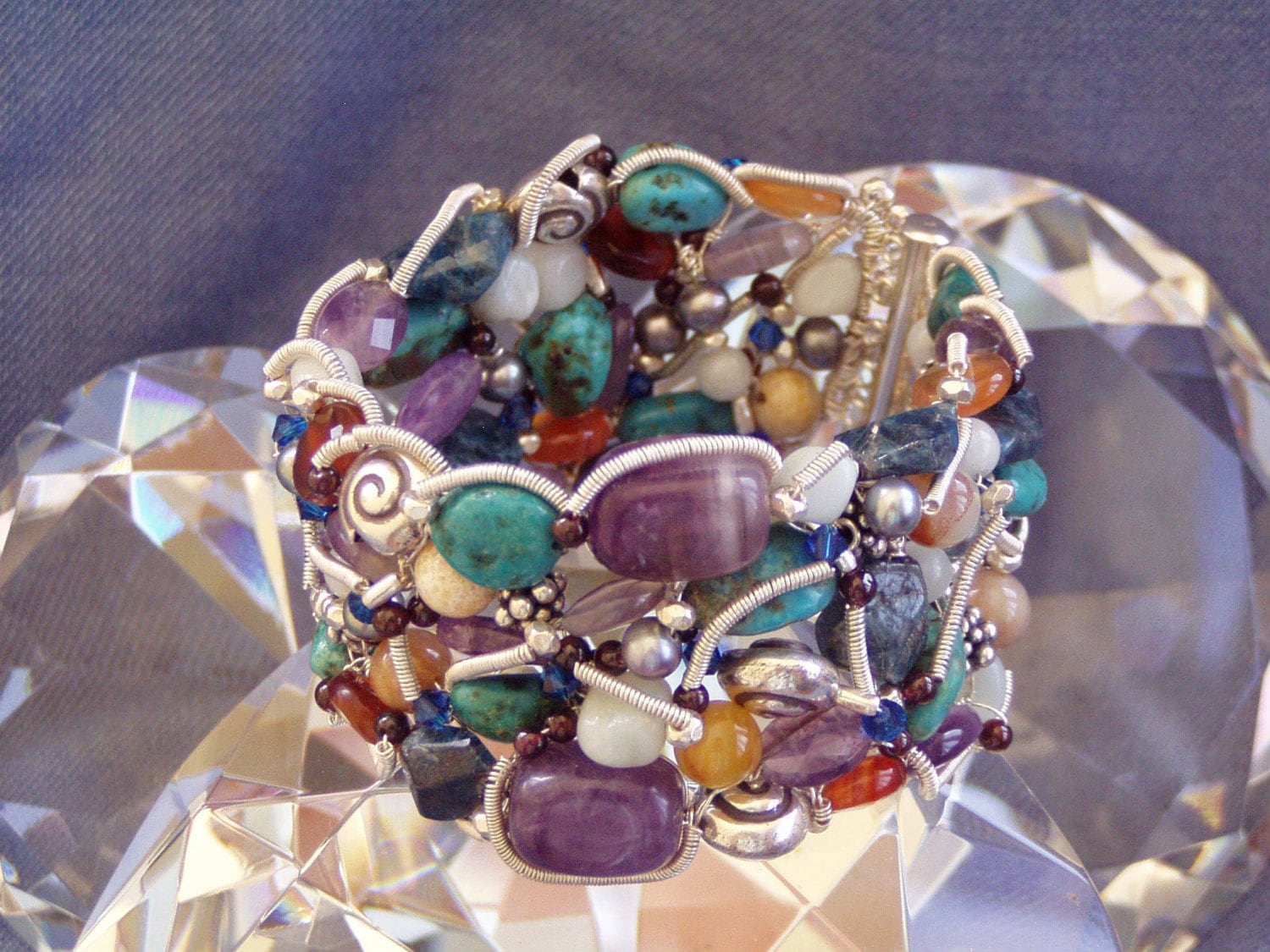 Australian Tropical Dreaming Gemstone Fine Silver Jewellery