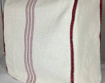 Red Feedsack Sunbeam MixMaster Cover
