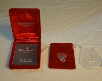 Vintage Waterford Crystal Ornament 1991