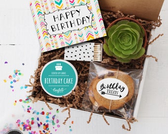 Happy Birthday Gift Box - Send a Birthday Gift | Birthday in a Box | Friend Gift | Coworker Gift | Birthday Card