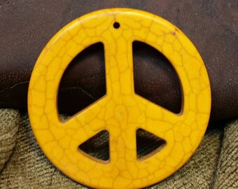 Yellow Peace Turquoise