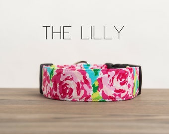 Hot Pink, Turquoise & Lime Vintage Floral "The Lilly"